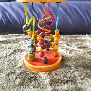 Bead Maze - 47 Beads on 5 Colorful Routes